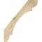 Ekena Millwork 6"W x 26"D x 32"H Olympic Rough Sawn Knee Brace, Douglas Fir BRC06X26X32OLY00RDF - alternate 3